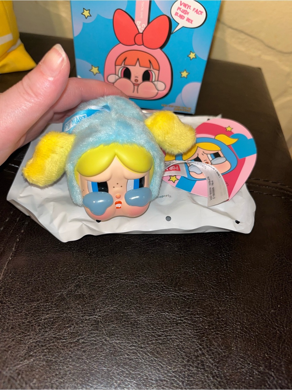 POP MART Powerpuff Girls VinyPOP MART Powerpuff Girls Vinyl Face Plush Blind Box